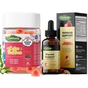 Q'ankyaq Kids Saffron Gummies, &Thyroid Support Liquid Drops, Saffron Supplements for Kids (3 yrs+), Thyroid Support for Women, Iodine Drops for Thyroid Health*