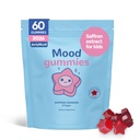 Saffron Gummies for Kids - Saffron with GABA, Passion Flower & St Johns Wort, Sugar Free, Support Mood & Focus Calm Gummies, Natural Berry Flavor (60 Gummies)