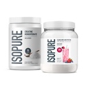 Bundle of Isopure Unflavored Creatine Monohydrate Powder,100 Servings, 500g + Isopure Protein Powder, Clear Whey Isolate, Gluten Free with Zero Added Sugar, Infusions- Mixed Berry, 16 Servings