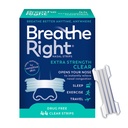 Breathe Right Nasal Strips, Extra Strength Clear Nose Strips, Drug-Free Nasal Congestion Relief for Better Breathing, Help Relieve Snoring, Caused by Colds & Allergies, Deviated Septum, 44ct