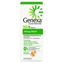 Genexa Kids Allergy Medicine | Clean Allergy Relief for Children | Diphenhydramine 4 fl oz | Treats Runny Nose, Sneezing & Itching | Vegan & Non-GMO | Organic Agave Syrup Flavor | Ages 6+