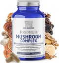 Complejo de setas Premium Capsules - León de Mane Suplemento Wellness Fórmula con Turquía Tail, Shiitake, Cordyceps, Reishi, Chaga, Maitake - Immune Support Mushrooms Herbal Suplementos - 60