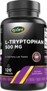 Oxify L-Tryptophan 500 mg | 120 Capsules | Gluten-Free, Non-GMO | Supplement Made in USA