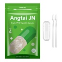 Size 4 Empty Capsules - 100 Count Clear Empty Vegan Capsules - Small Veggie Pill Caps - Filling Kit with 2 Spoons for Vegetarian - DIY Your Own Supplements