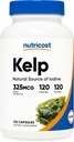 Nutricost Kelp Capsules, 325mcg de Iodine, 120 Capsules, Vegetariano, No Gluten Gratis