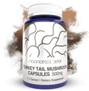 Turquía Tail Mushroom Capsules Silencio 500mg Silencio 180 Conde Silencio Trametes versicolor