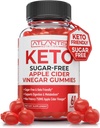 Atlantis Nutrition Sugar-Free Keto ACV Gummies for Weight Loss - Apple Cider Vinegar Gummies Formulated with 750MG ACV Per Serving - Supports Digestion, Weight Loss, Detox & Cleansing - 60 Count