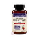 NatureWise Melatonin 5mg - Sugar Free Fast Dissolve Melatonin Supplement - Non-GMO, Vegan, USA Manufactured - 150 Tablets[150 Day Supply]