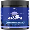 Heightener Height Growth Sleep Gummies - Vitamins to Grow Taller for True Height Potential, Natural Height Booster Increase Supplement for Kids and Adults | Calcium & Melatonin Multivitamin - 60 Gummy
