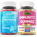envycure Magnesium Gummies 400mg,+ Immune Support Gummies