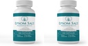 Pure Original Ingredients Epsom Salt, (100 Capsules) Always Pure, No Additives Or Fillers, Lab Verified (Pack of 2)