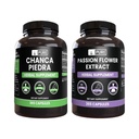PURE ORIGINAL INGREDIENTS Chanca Piedra & Passion Flower Extract Capsule Bundle (365 Capsules Each), No Magnesium or Rice Fillers