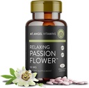 Mt. Angel Vitaminas - Relajando la Pasión Extracto de la Flor de la Gran Tasting Herbal Lozenge (Passiflora encarnata) - Alta Bio Disponible 4:1 Extracto - 60 Cuenta