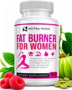 Weight Loss Diet Pills for Women - GLP-1 Support with Raspberry Ketones, Green Tea Extract, Green Coffee & Garcinia - Thermogenic Fat Burner, Appetite Suppressant & Metabolism Booster - 60 caps
