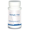 Biotics Research BioDoph7 Plus Prebiotics Probiotics for Women/Men - 400 mg - Daily Probiotic Promotes Digestive Health, Gut Health, Clearer Skin - 60 Capsules