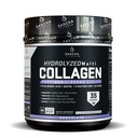 SASCHA FITNESS Hydrolyzed Multi Collagen Peptides Tipes 1,2 & 3 |Hyaluronic Acid|Biotin Cynatine HSN|Vitamin C & E |for Hairs, Skin & Bone Support|Chocolate Flavor