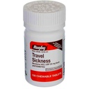 Travel Sickness Chewables 25MG 100 Count per Bottle (4 Pack)