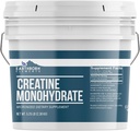 Elementos de la Tierra Cretina Monohidrato Polvo 1 Gallon Bucket, Micronized " Unflavored, Suplemento dietético, No Aditivos (84 Ounce)