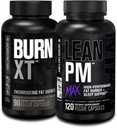 Jacked Factory Burn XT Thermogenic Fat Burner - Appetite Suppressant " Nootropic Energy Booster (90 Capsules) " Lean PM Max High-Performance Weight Loss, Sleep Support latitud (120 cápsulas)