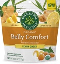 Medicinales Tradicionales, Confort de Belly Organic Lozenges Lemon Ginger, Alivia la Nausea, 30 Lozenges