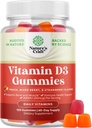 Natures Craft Vitamin D3 Gummies for Daily Wellness - Delicious Vitamin D Gummies for Adults with D3 2000IU per Serving Bone Muscle & Immune Support - Non-GMO Gelatin & Gluten Free (60 Day Supply)