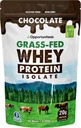 Opportuniteas Grass Fed Chocolate Whey Protein Isolate Powder - 20g Protein Powder Sin Sweeteners artificiales, Vacas Feliz sin hormonas, No GMO - 1lb