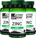 3 Pack Zinc Citrate 50 mg - Suplemento de Apoyo Sistema Inmunitario &amp; Salud Reproductiva