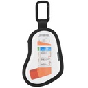Beautyflier Asthma Inhaler Case Holder Travel Handy Mini Bag for Adults and Kids, Does Not Include Inhaler (Clear)