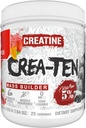 5% Nutrición CreaTEN Complejo Creatina + Aceleradores TENIDO Polvo de Creatina Saborada para la ganancia muscular TEN Max Power, Fuerza, Resistencia, " Recuperación (Fruit Punch)