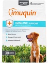 Nutramax Laboratories Nutramax Imuquin Immune Health Supplement Powder for Dogs, with Beta Glucans, Marine Lipids, Vitamins and Minerals, 30 Packets, Versión actualizada