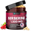 Secret Element Berberine HCL Supplement 1500 mg, High Potency Vegan Capsules with Beet Root, Citrus Bergamot & Black Currant, Non-GMO, 180 Capsules