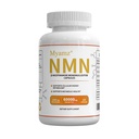 NMN 500mg Supplement, 120 Capsules, Non-GMO, Enhanced Absorption, Supports Energy & Skin Wellness