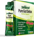 Puro Gut Detox - Colon Cleanse Cleanser Detox Cleanse Gut Cleanse para Mujer Hombres con Senna, Cascara Sagrada, Enzymes Digestivos, Blend Probiótico y Prebiótico - Alivio de Bloating y Estreñimiento