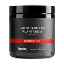 Toniiq Lactobacillus Plantarum – 100 Billion CFU High-Strength Single-Strain Probiotic with FOS – Delayed-Release Veggie Capsules – Third-Party Tested Potency – 60 Capsules