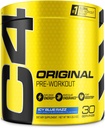Cellucor C4 Original Pre Workout Powder ICY Blue Razz ← Vitamin C for Immune Support Silencio Sugar Free Preworkout Energy for Men &amp; Women TEN 150mg Caffeine + Beta Alanine + Creatine TEN 30 Servings