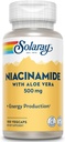 SOLARAY Niacinamide 500 mg ← Vitamina B-3 ← Energía Metabolismo, Circulación, Nerve &amp; Skin Health Support, 100 CT