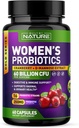 Probióticos para Mujeres - 60 Billones de UF, 16 Strains, con Cranberry, D-Mannose & Prebióticos - Apoyo Digestivo, Inmune, & Vaginal Health - Non-GMO, Dairy &amp; Gluten-Free - 60 cápsulas vegetales