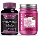 WELLNESS LABSRX Liposomal Urolithin A Capsules - Sea Moss Mix Berry Gel | Bundle