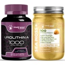 WELLNESS LABSRX Liposomal Urolithin A Capsules - Sea Moss Original Gel | Bundle
