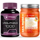 WELLNESS LABSRX Liposomal Urolithin A Capsules - Sea Moss Pineapple Mango Gel | Bundle