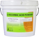 Duda Energy asc8p Pail of L-Ascorbic Acid Powder 99+% Food Grade USP36/BP2012 Naturalmente Fermentado Cristales Blancos Puros Forma de Vitamina C, 8 lb.