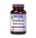Bluebonnet Pantothenic Acid 500 mg Vegetable Capsules, 90 Count