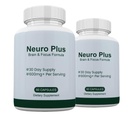 (2 Pack) Neuro Plus Brain and Memory Support Supplement, Neuro Plus Pills Premium Formula, 120 Capsules