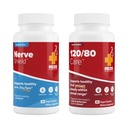Redd Remedies Nerve Shield, 60 Capsules, and 120/80 Care, 60 Capsules