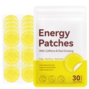 Energy Patches for Adults Extra Strength,Supports Energy for Fatigue Women and Men,with Caffeine,Red Ginseng,Vitamin B12,100% Vitamins & Extracts,Daily Wellness Awake,Focus & Body Support