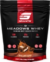 Suplementos Granitos Los prados Whey Protein Isolate Protein Powder para el músculo magro con 150 Calories, 2g Fiber, 1g Sugar (30 Servings), Rich Chocolate Flavor