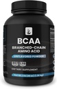 PURE ORIGINAL INGREDIENTS 2:1 BCAA Powder, 3 lbs, Branched-Chain Amino Acids, Unflavored, 907 Servings, Always Pure, No Additives or Fillers