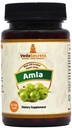 Amla Capsules 60 Counts Dietary Vitamin C Supplements Made with Organic Amla Powder