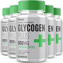 (5 Pack) Glycogen Plus 800mg Formula, Glycogen Plus + Control Now Advanced Strength Formula, GlycogenPlus Premium Natural Ingredients Balance Support Vitamin Supplement Maximum Strength (300 Capsules)