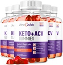 (5 Pack) Ultra Quick Keto ACV Gummies, UltraQuick KetoACVGummies 1050MG, UltraQuickKeto Plus ACV Gummys Support, UltraQuickKeto, UltraQuickKetoPlus Gummy, 300 Gummies for 5 Months
